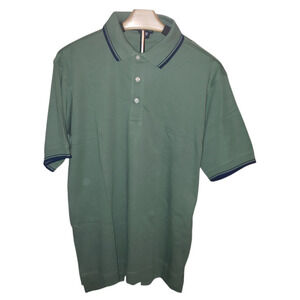 Devon & Jones Men’s Polo Shirt S | Dill Green 100% Pima Cotton Classic Fit